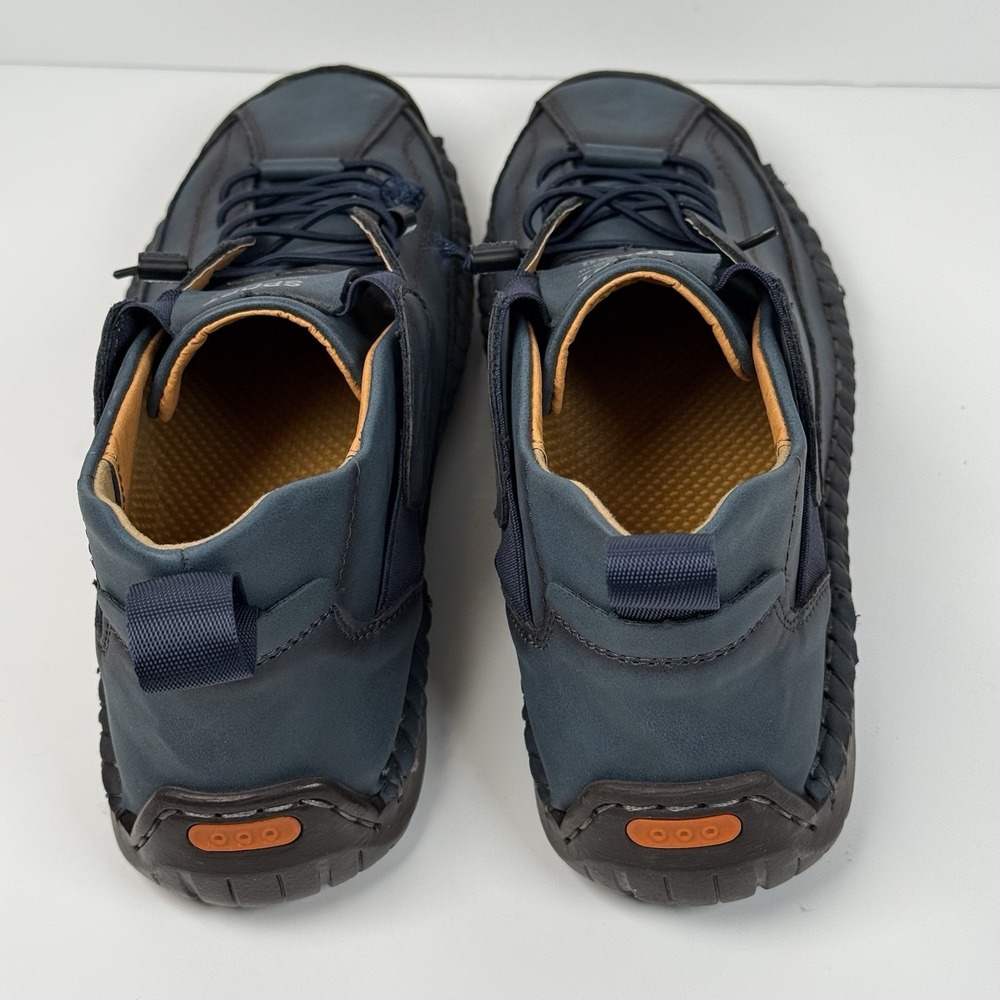 Sport Comfort Slip On Blue Tennis Shoes Sneakers Women 9 - Picture 4 of 9